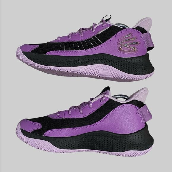 NWB Under Armour Curry 3Z7 Basketball Shoes Size Men 9/Women 10.5 Purple Violet main image 6